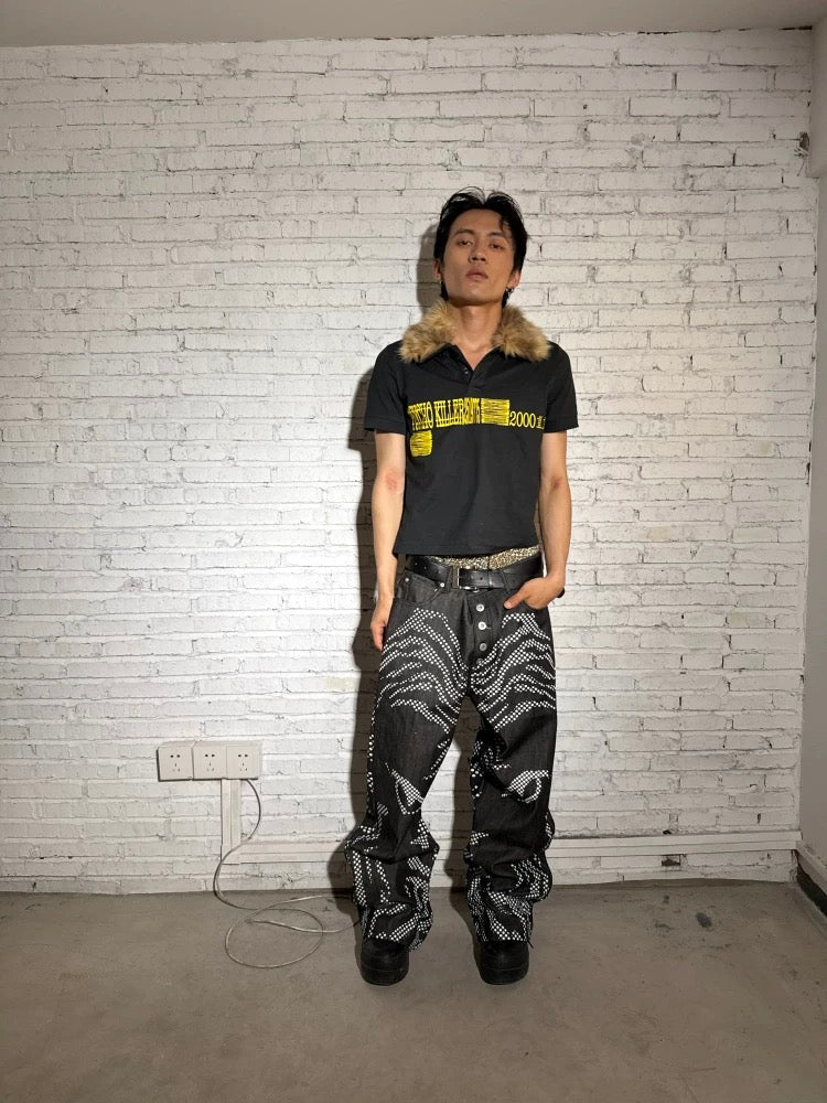 Fur Stab Polo Shirt - Dekayed