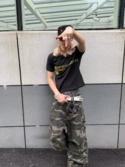 Fur Stab Polo Shirt - Dekayed