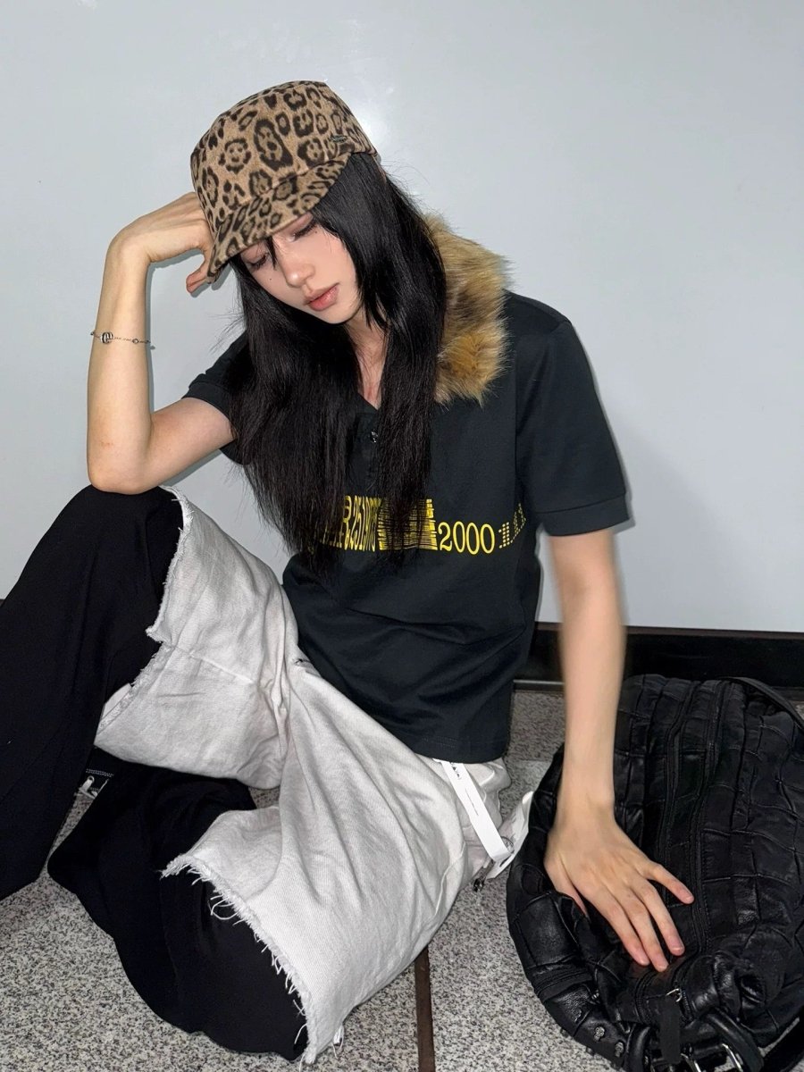 Fur Stab Polo Shirt - Dekayed