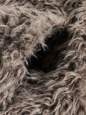 "Gemini" Metal leather Faux Fur Jacket - Dekayed