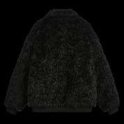 "Gemini" Metal leather Faux Fur Jacket - Dekayed