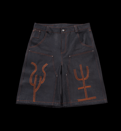 GlyphDenim Shorts - Dekayed