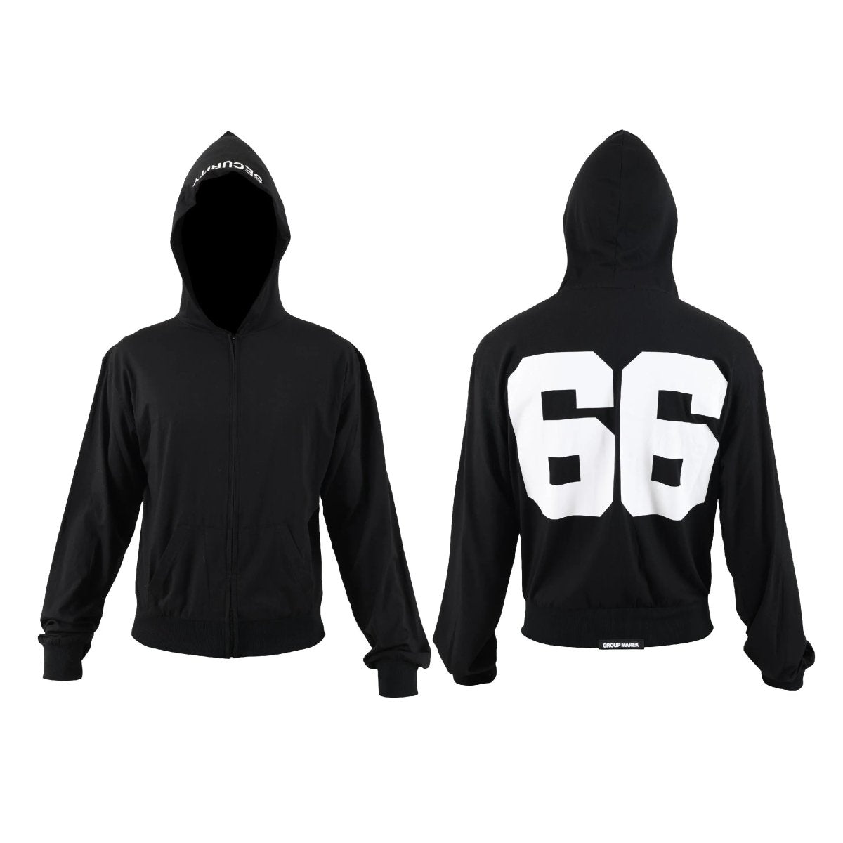 [GMK] 66th Officer Black Hoodie - Dekayed
