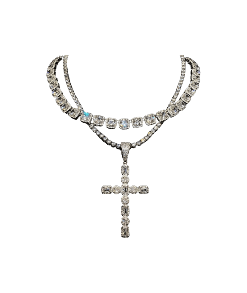 GODFATHER CROSS NECKLACE - Dekayed