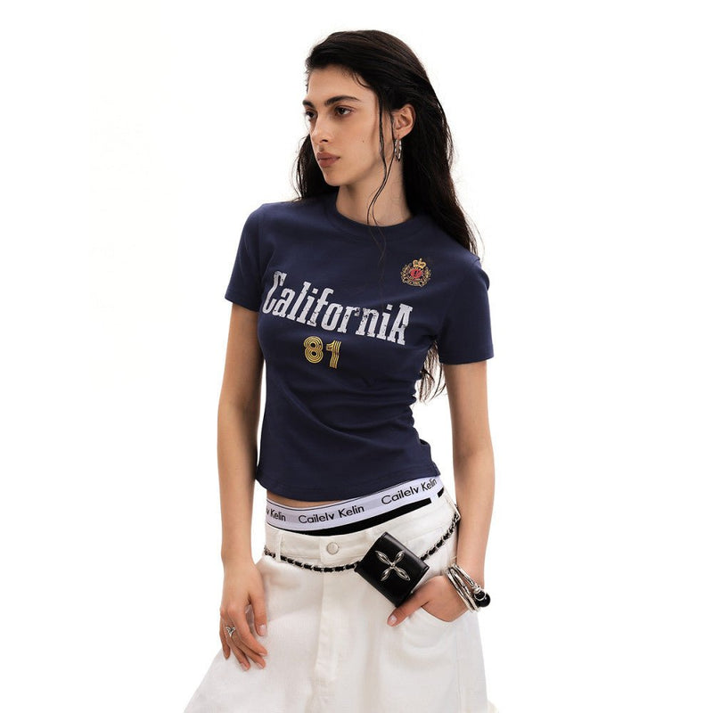 Graphic Crest Tee - Dekayed