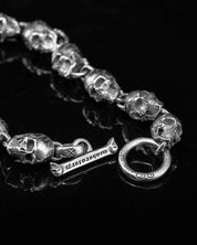 Handcrafted Skull Motorcycle Bracelet - Dekayed