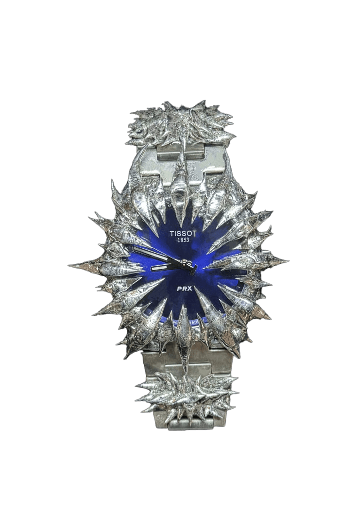 Handmade Blue Dragon Scale Watche - Dekayed