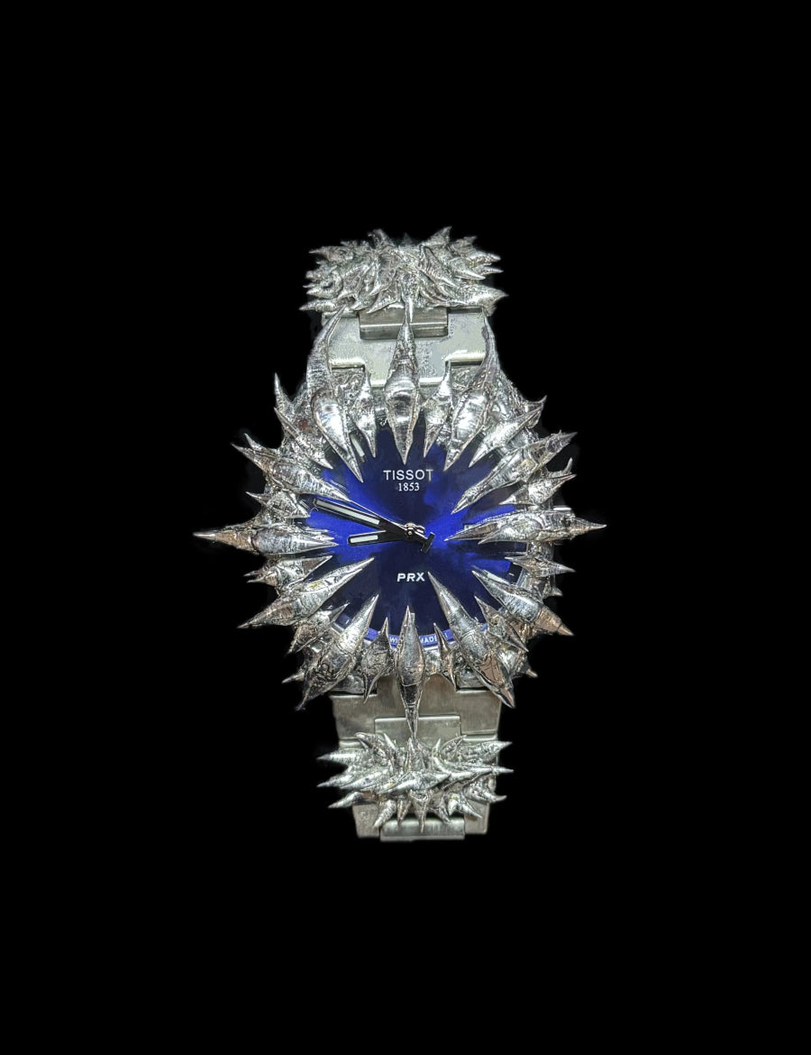 Handmade Blue Dragon Scale Watche - Dekayed