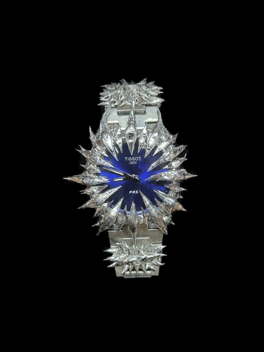 Handmade Blue Dragon Scale Watche - Dekayed