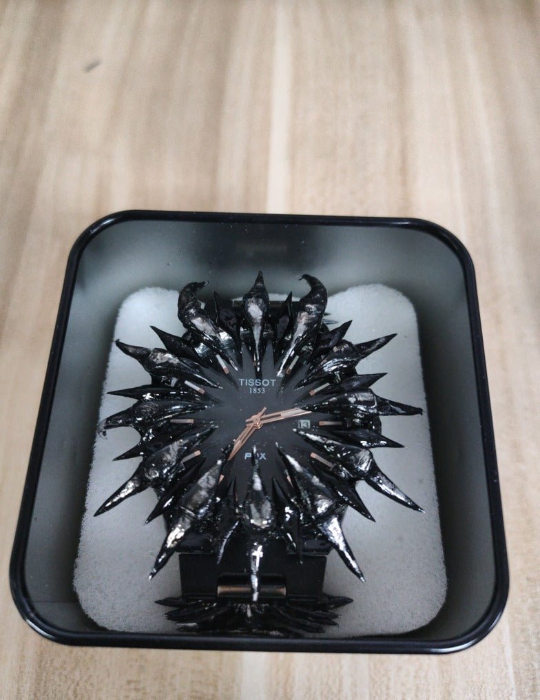 Handmade Dragon Spikes Watch v2 - Dekayed