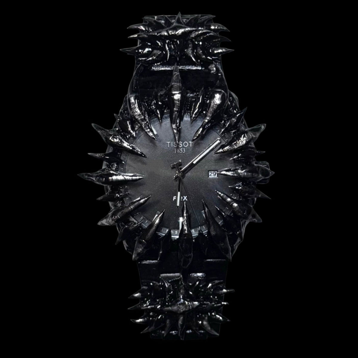 Handmade Dragon Spikes Watch v2 - Dekayed