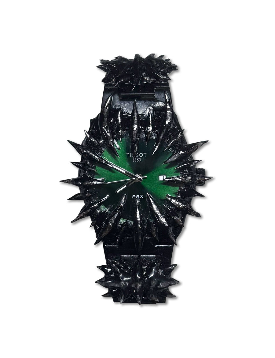 Handmade Green Dragon Scale Watch - Dekayed