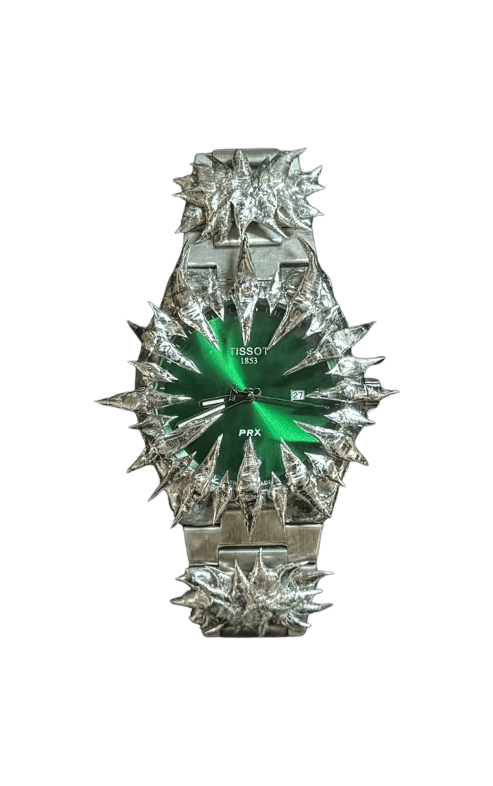Handmade Green Dragon Scale Watch - Dekayed