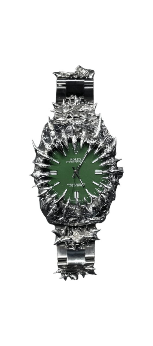 Handmade Green Dragon Watch - Dekayed