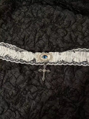 Handmade Lace Choker Collar - Dekayed