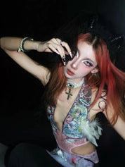 Handmade Lace Choker Collar - Dekayed