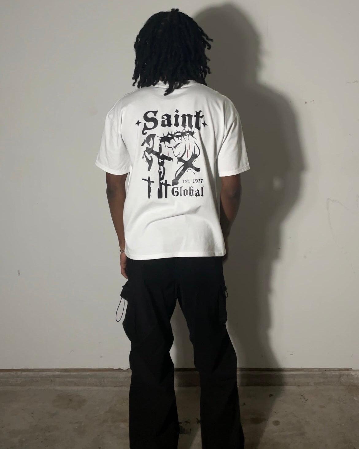 Heavyweight 555 Saints Global Tee - Dekayed