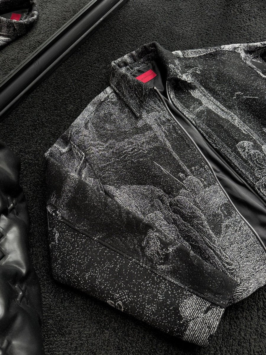 "Holy Light" Heavyweight Jacquard Jacket - Dekayed