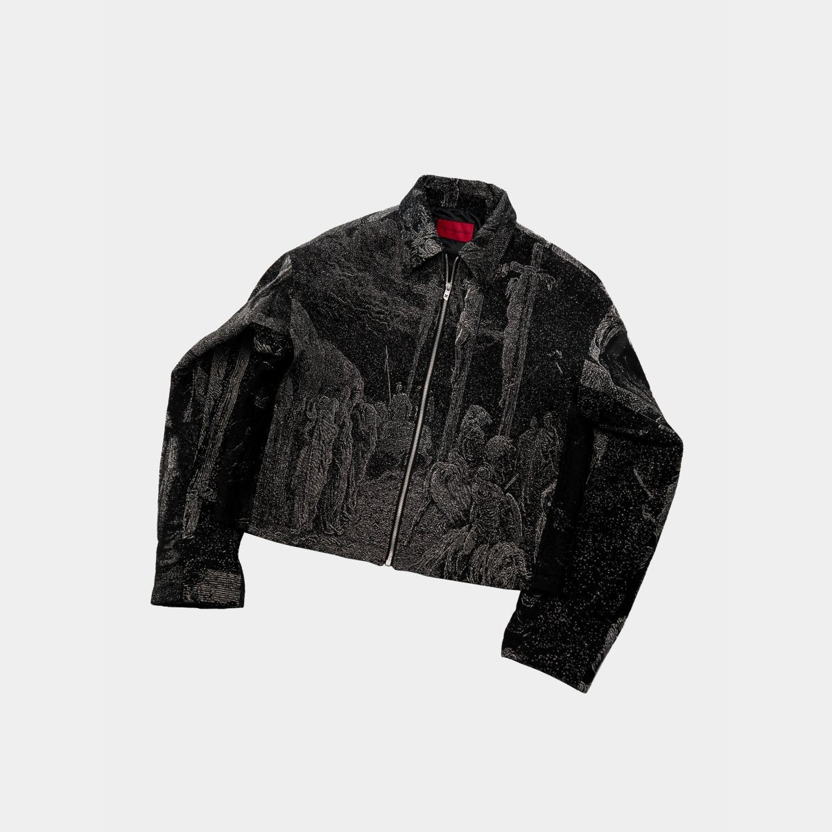 "Holy Light" Heavyweight Jacquard Jacket - Dekayed
