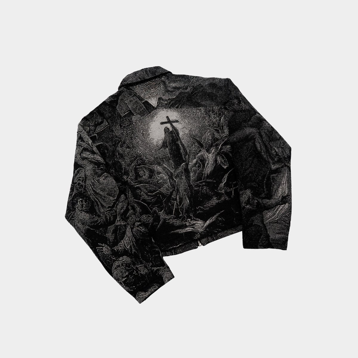 "Holy Light" Heavyweight Jacquard Jacket - Dekayed