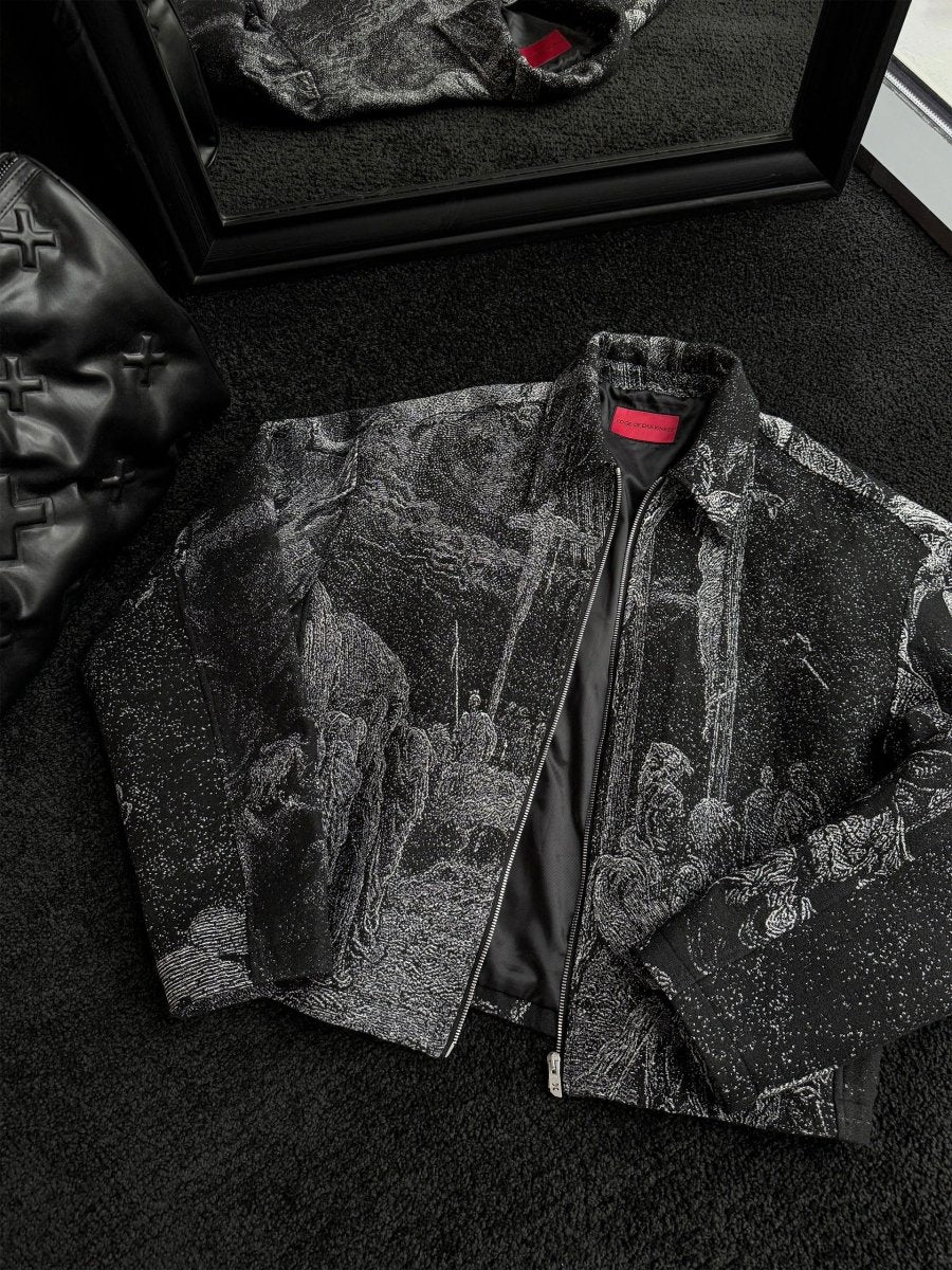 "Holy Light" Heavyweight Jacquard Jacket - Dekayed