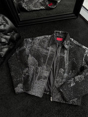 "Holy Light" Heavyweight Jacquard Jacket - Dekayed