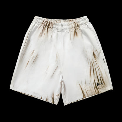 Remedy summer shorts with horse hair pattern  from Dekayed Clothing.