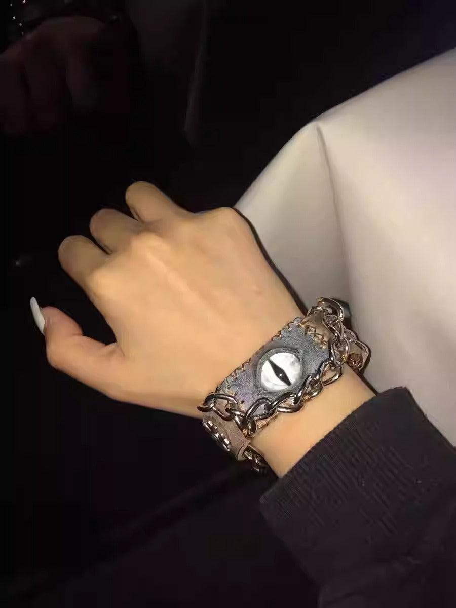 Ice Chrome Dragon Eye Bracelet - Dekayed