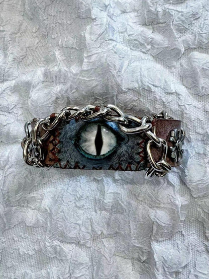 Ice Chrome Dragon Eye Bracelet - Dekayed