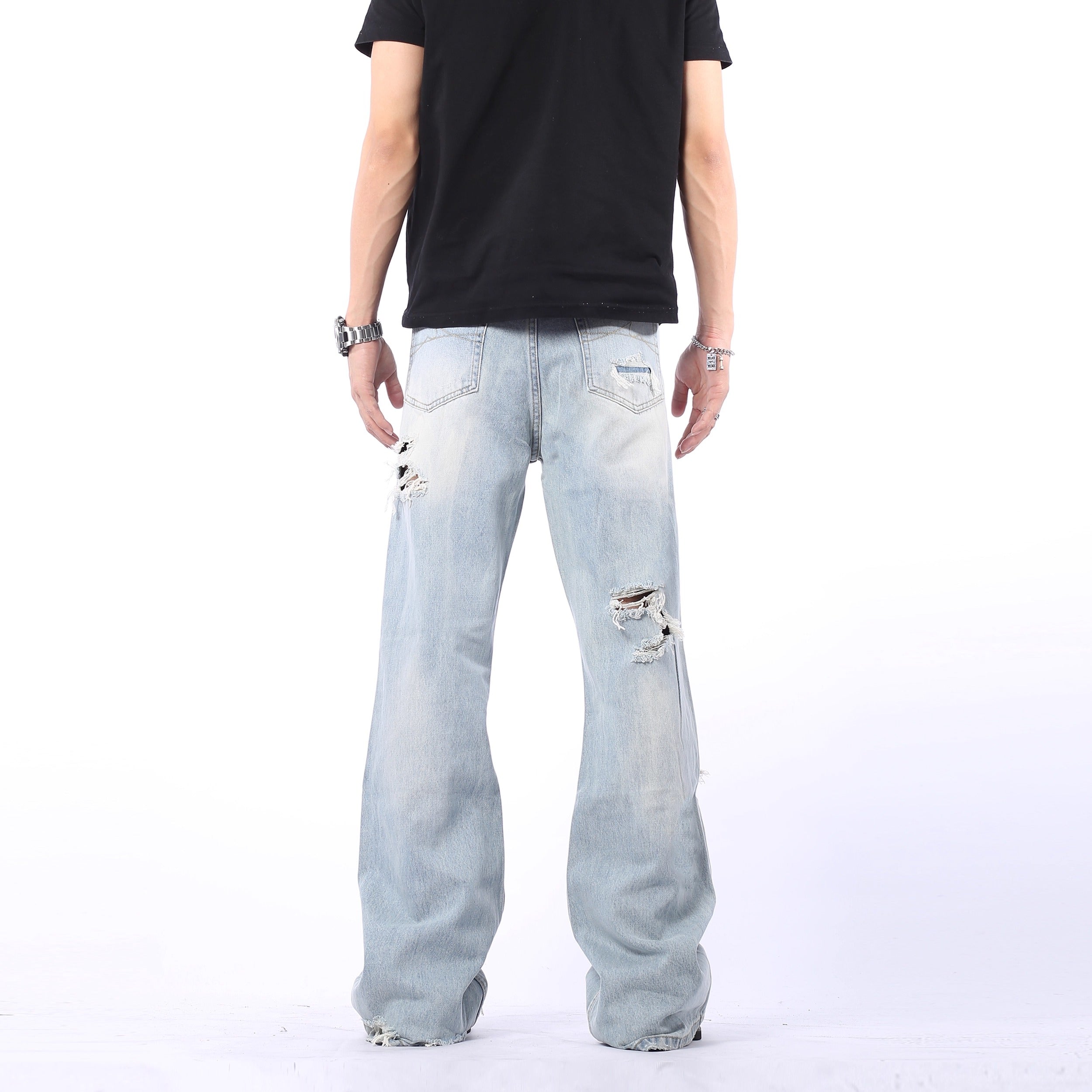 WLNEXT RogueRipped Denim Jeans