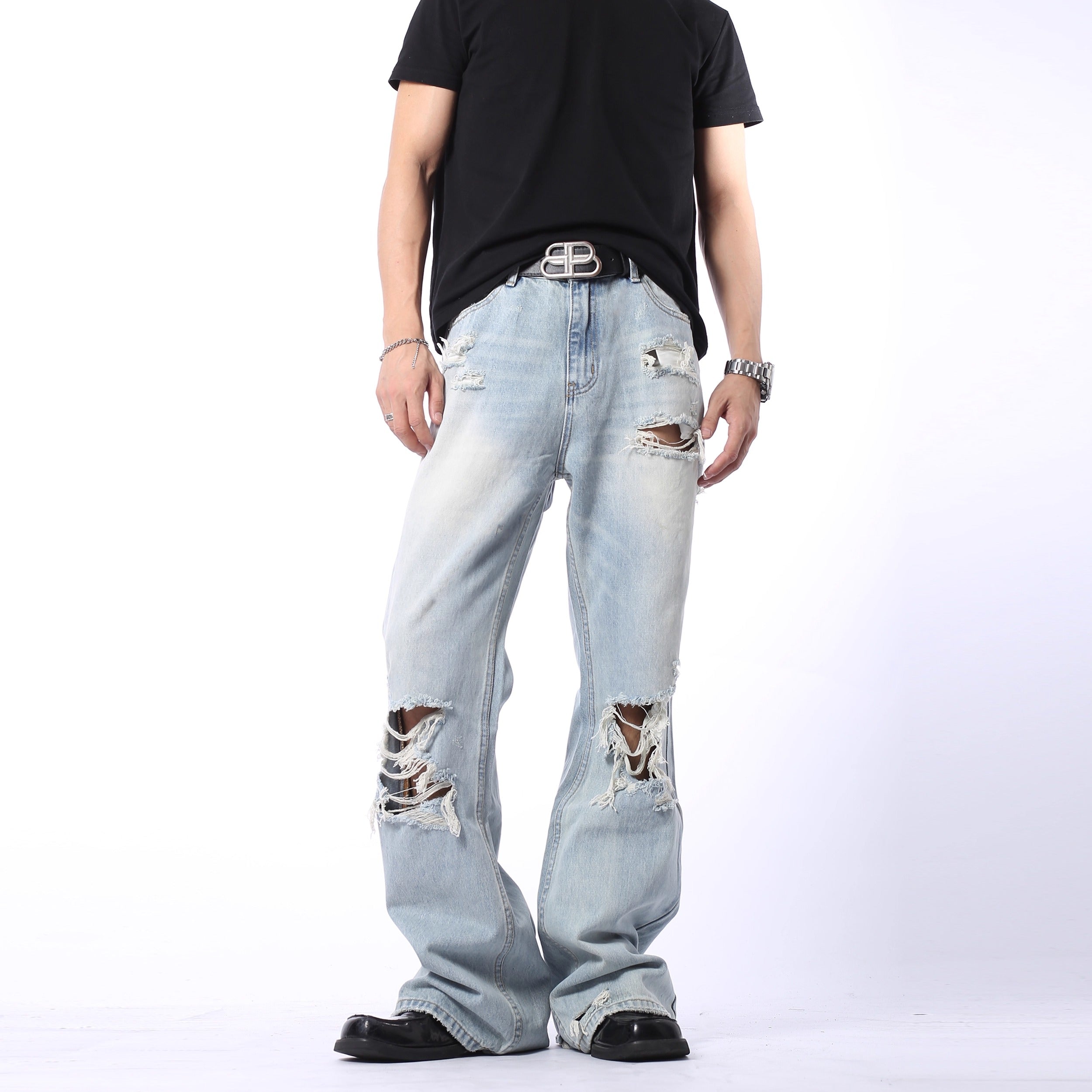 WLNEXT RogueRipped Denim Jeans