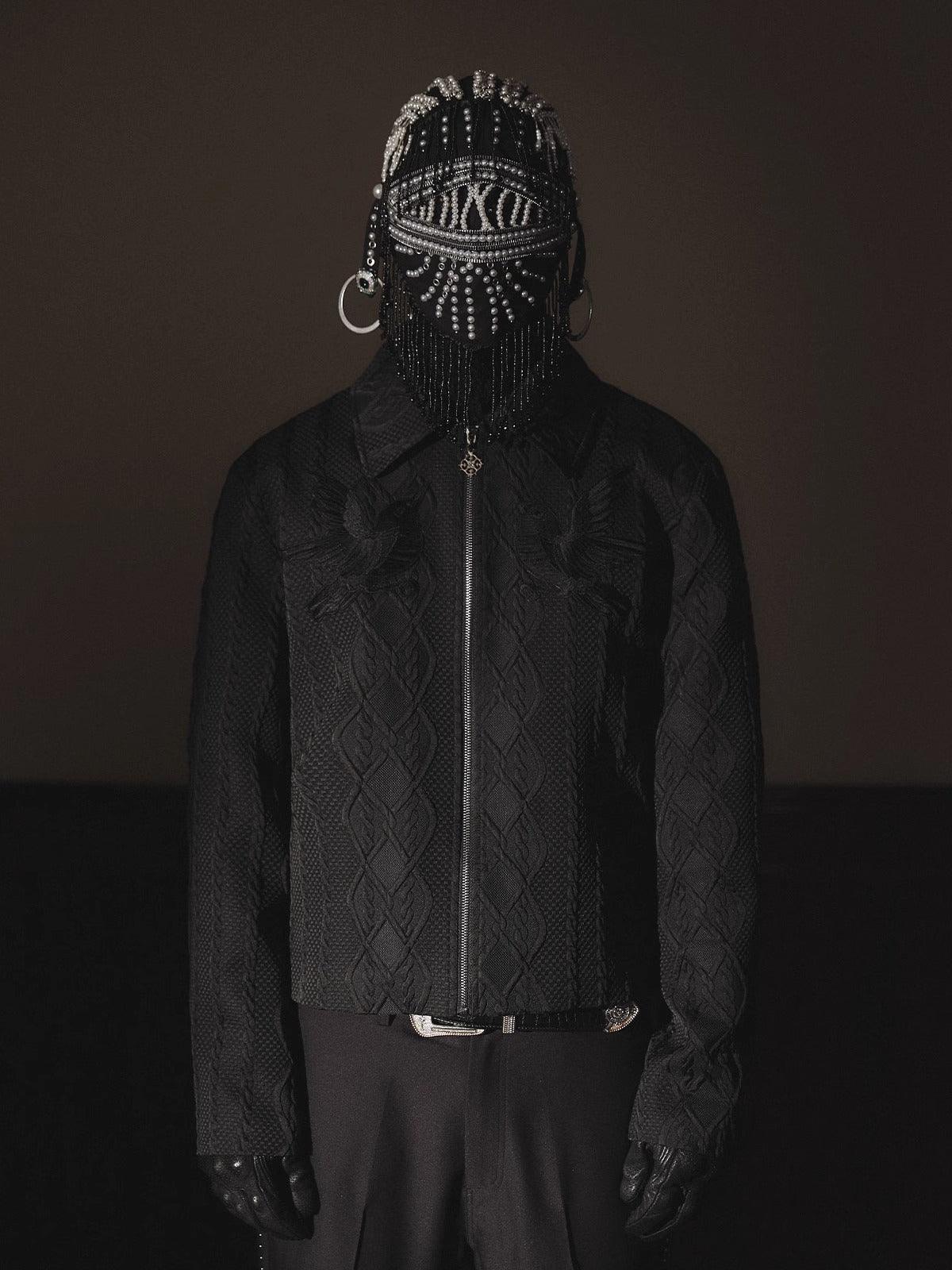 IMMORTAL PHOENIX JACQUARD JACKET - Dekayed