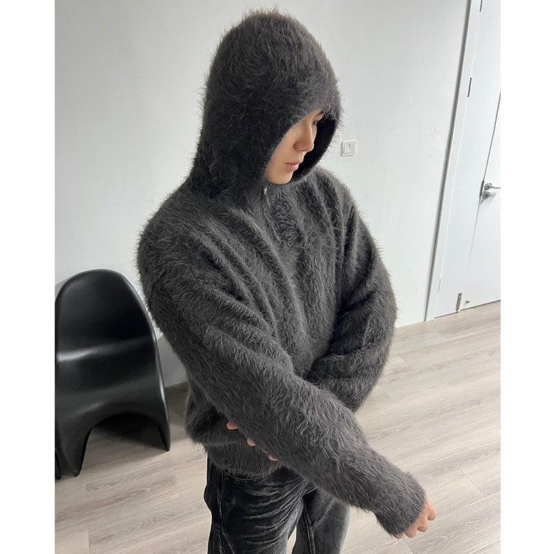 JCAESAR MINK HAIR SWEATER - Dekayed