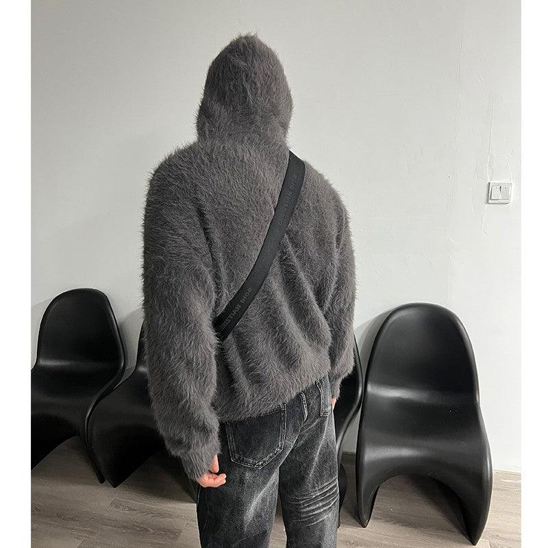 JCAESAR MINK HAIR SWEATER - Dekayed