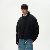 "Jo$hua" Brushed Cotton Armor Coat - Dekayed