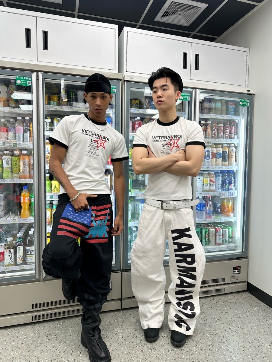 KARMANISTIC Wide Leg Straight Jeans - Dekayed