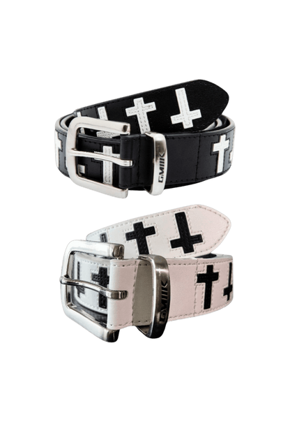 Leather Cross Belt - Dekayed