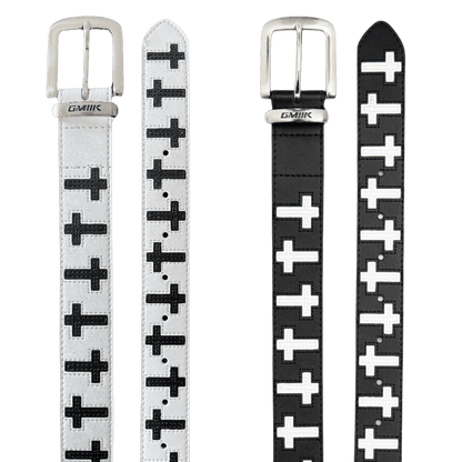 Leather Cross Belt - Dekayed