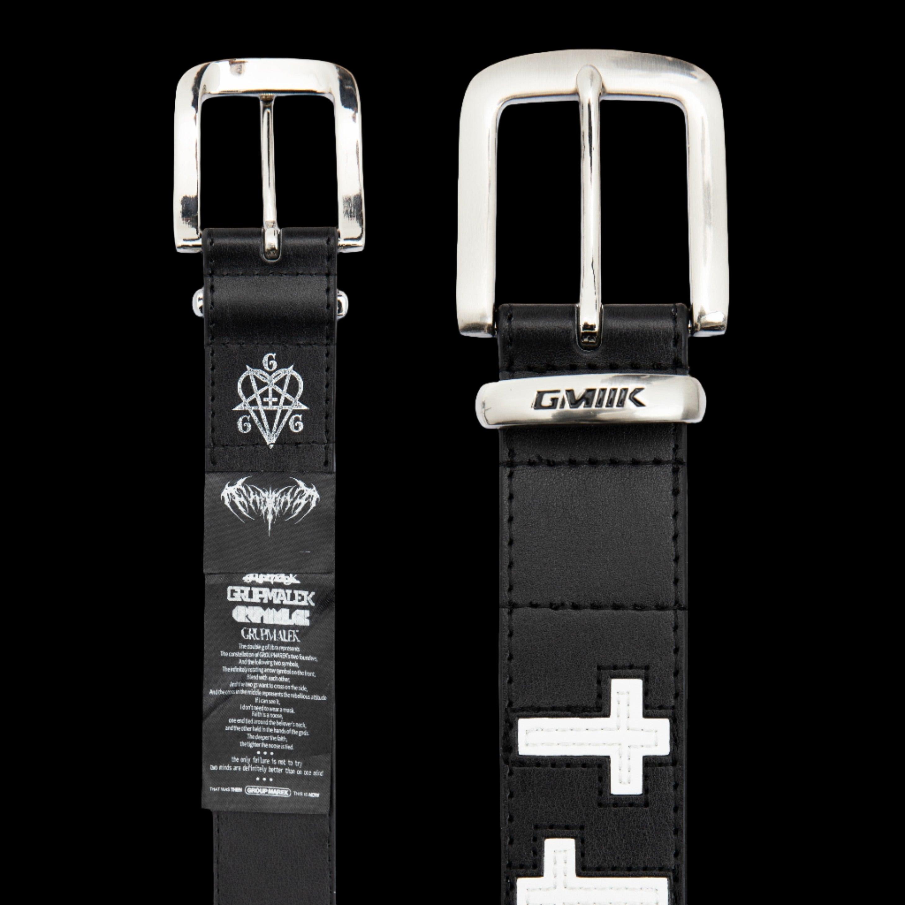 Leather Cross Belt - Dekayed