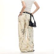 Leopard Print Denim Jeans - Dekayed