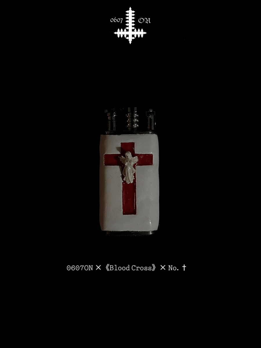Limited Edition Red Crossed Angel Lighters - Dekayed