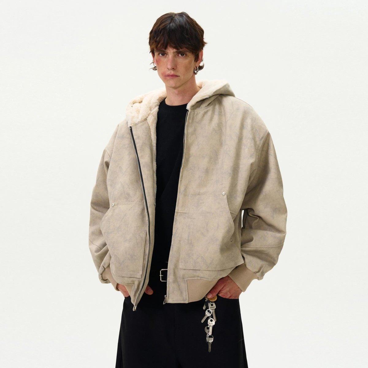 "Madwitch" Marble Mountain Cotton Jacket - Dekayed