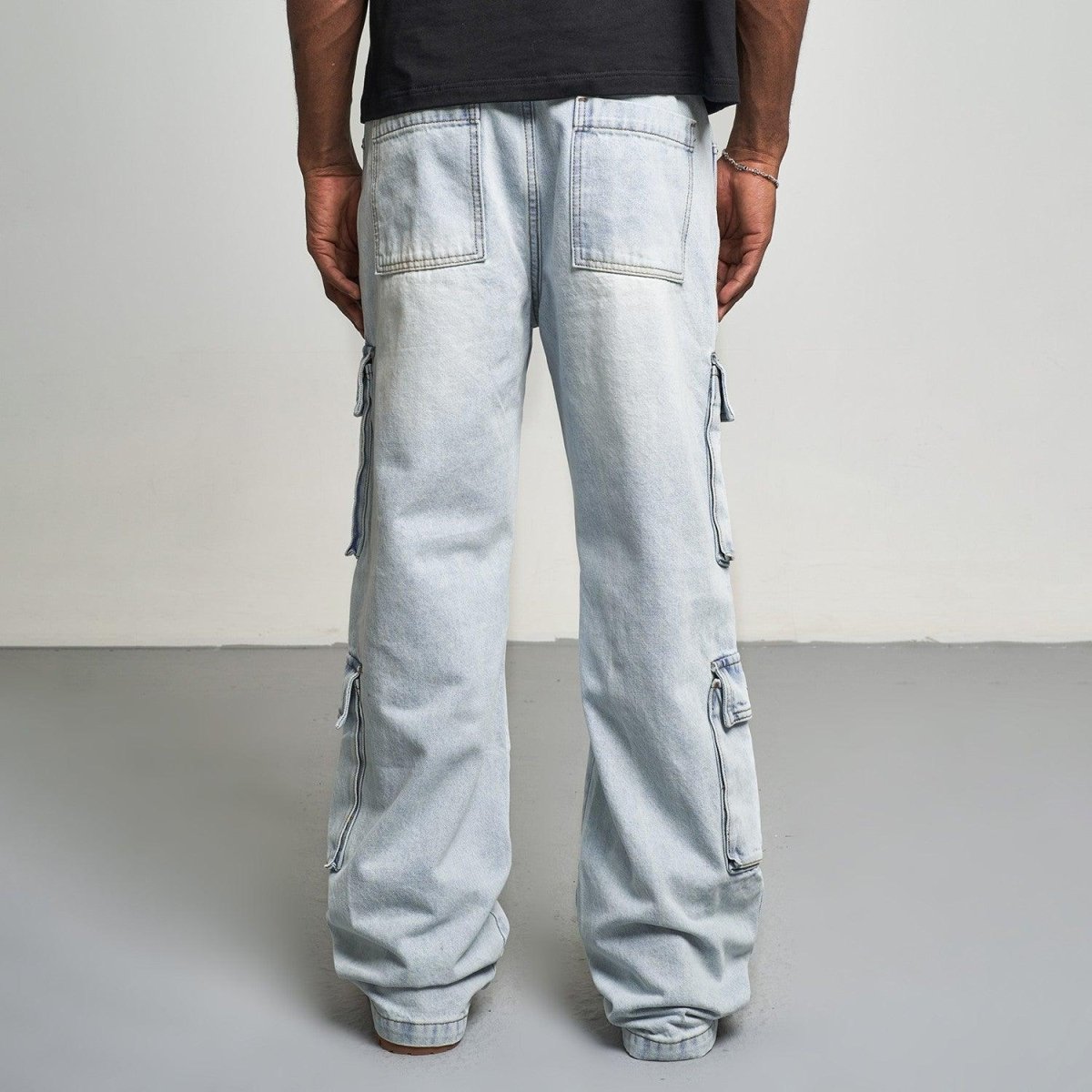 MT99 Glacier Workwear Cargo Jeans - Dekayed