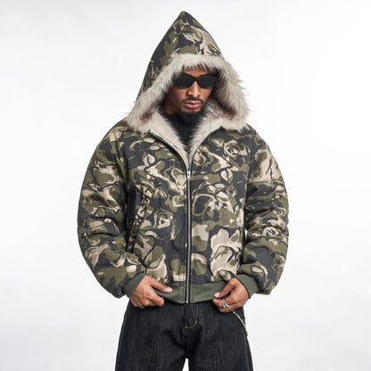 MT99 Retro Cotton Camo Bear Jacket - Dekayed