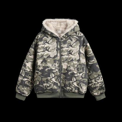 MT99 Retro Cotton Camo Bear Jacket - Dekayed