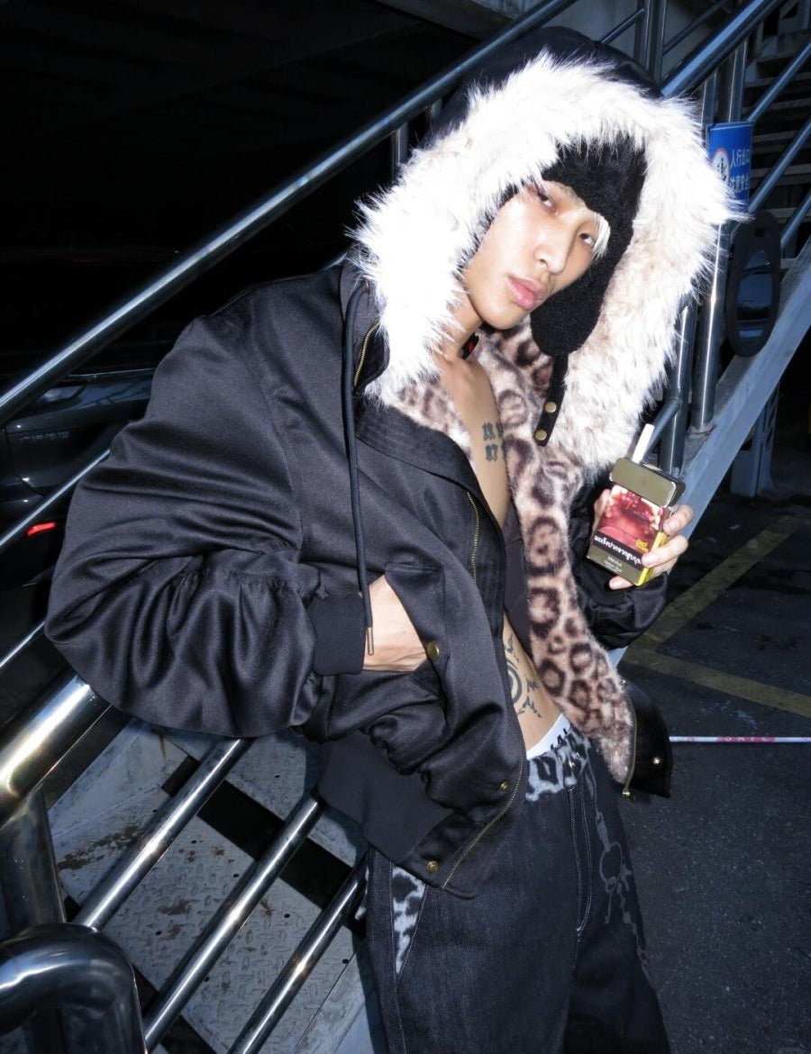 Neo Star Leopard Fur Jacket - Dekayed