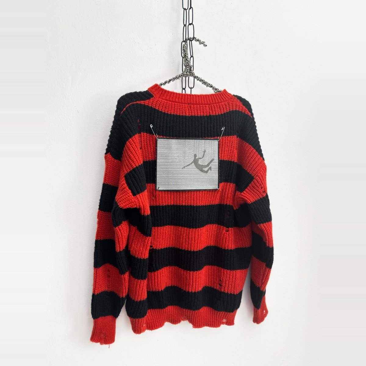 Nightmare Striped Sweater - Dekayed