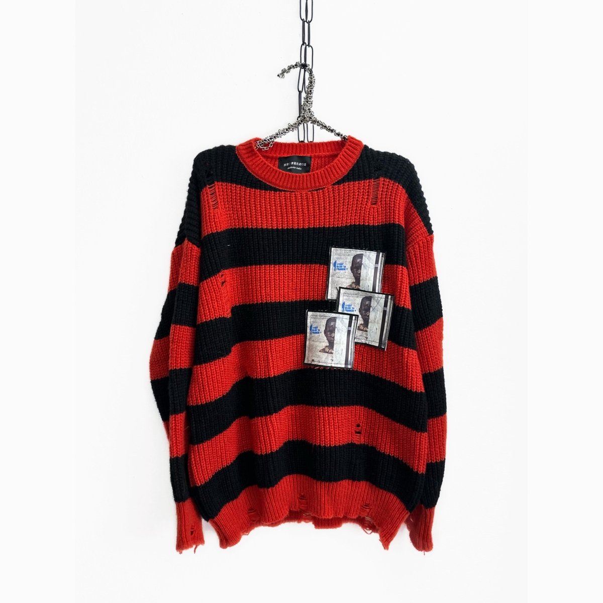Nightmare Striped Sweater - Dekayed