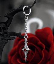 NightMelody Crimson Dagger Earrings - Dekayed
