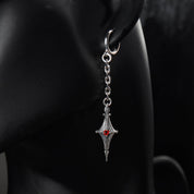 NightMelody Crimson Dagger Earrings - Dekayed
